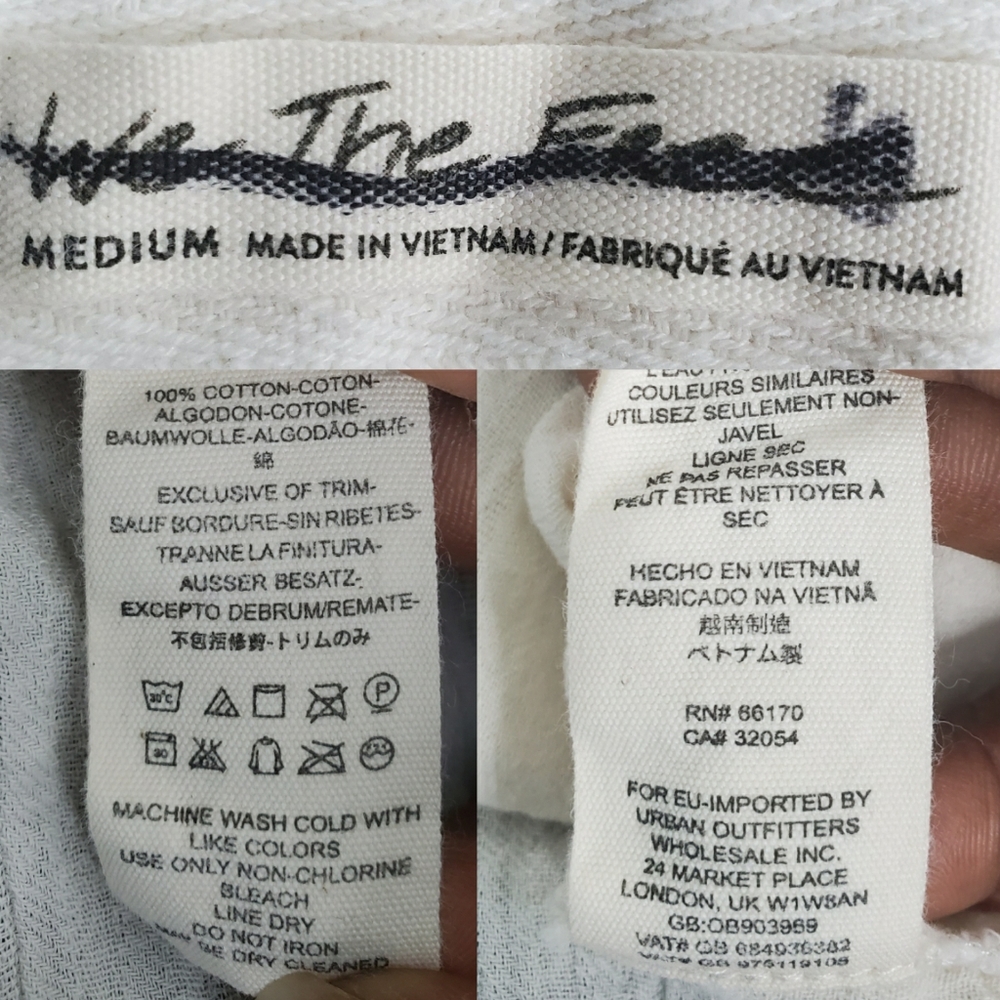 FREE PEOPLE We The Free Sand Dune Henley Top M. - Picture 7 of 7